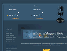 Tablet Screenshot of dietersschlagerradio.de